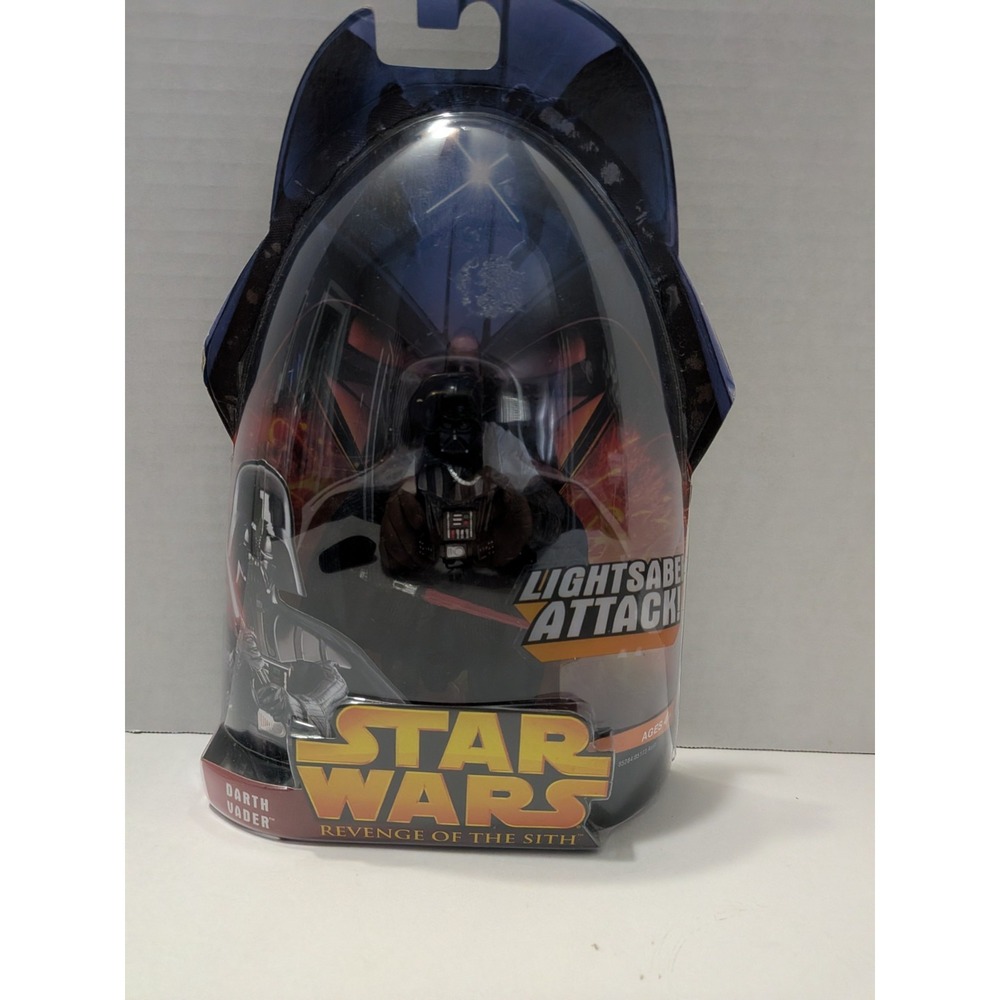 Star Wars Revenge of the Sith Darth Vader‎ Lightsaber Attack Hasbro Figure 11